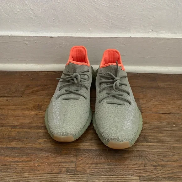 YeezyBoost 350 V2 in Desert Sage; Size 12